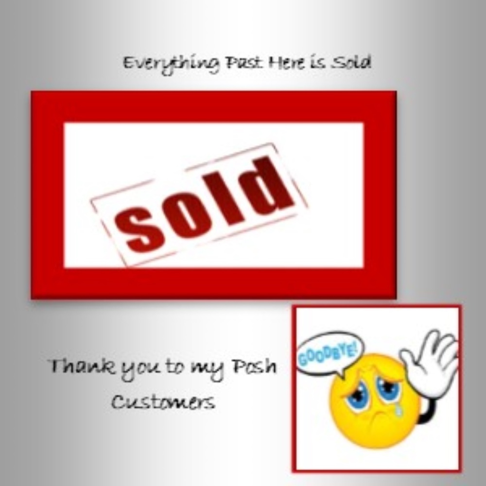 All items sold after here....